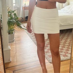White Camila Coelho Mini Skirt